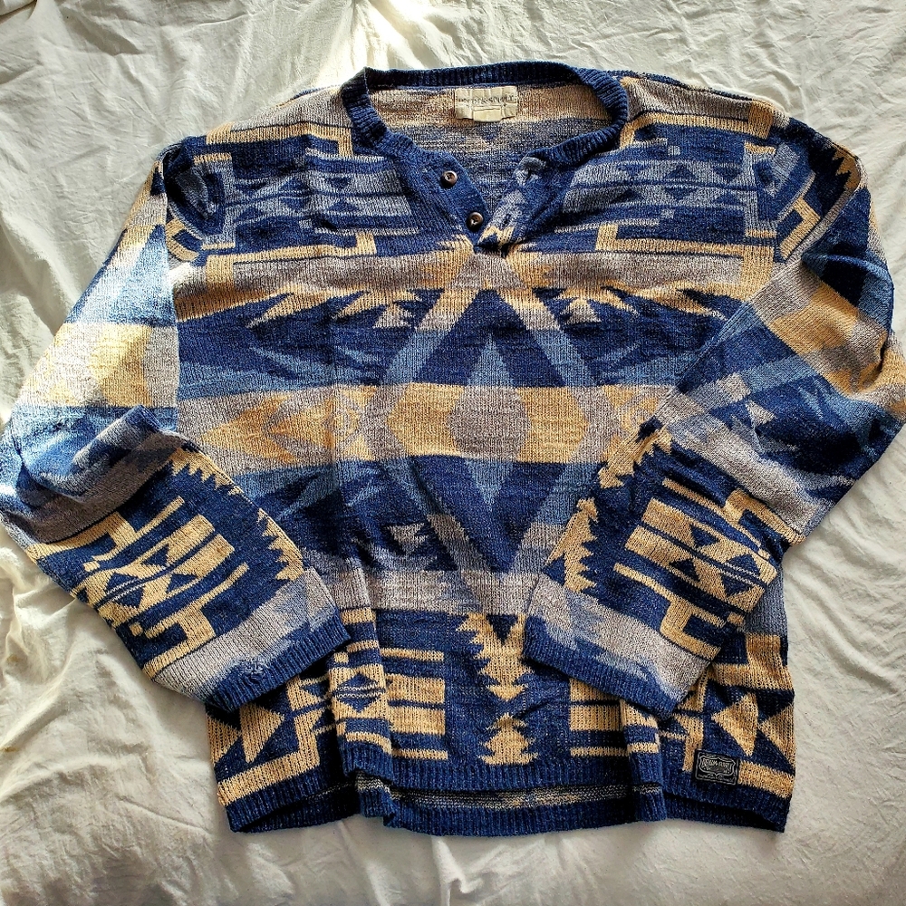 Denim and Supply Ralph Lauren Southwestern "Knit" Henley